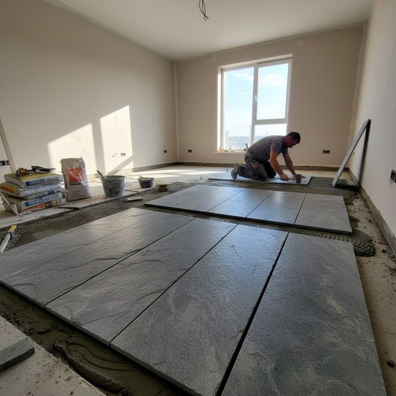 Granite Floor Installation in Kansas City, KS
