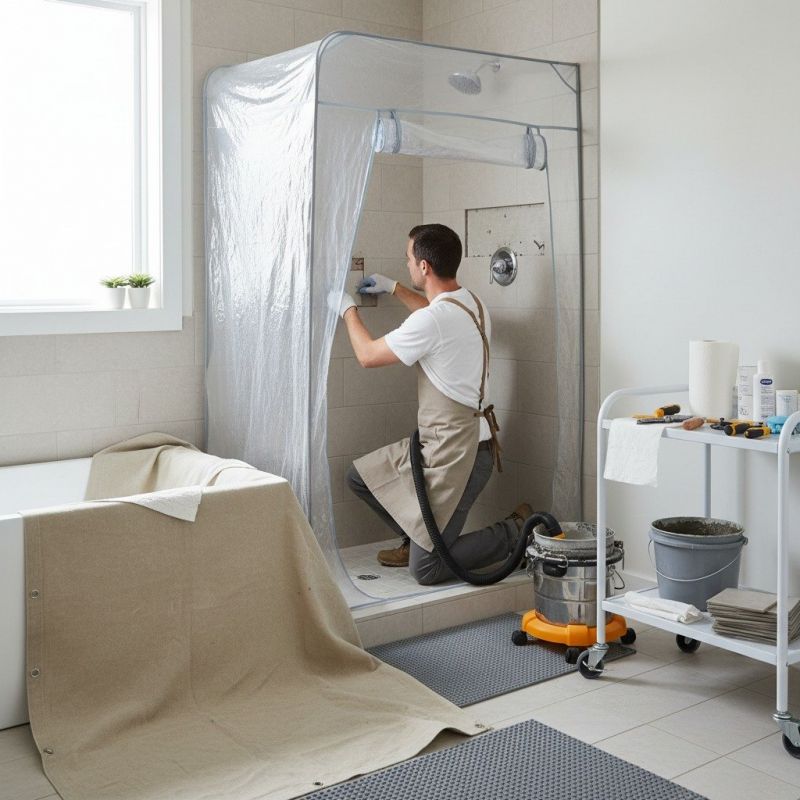 Bathroom Tile Repair in Conroe, TX