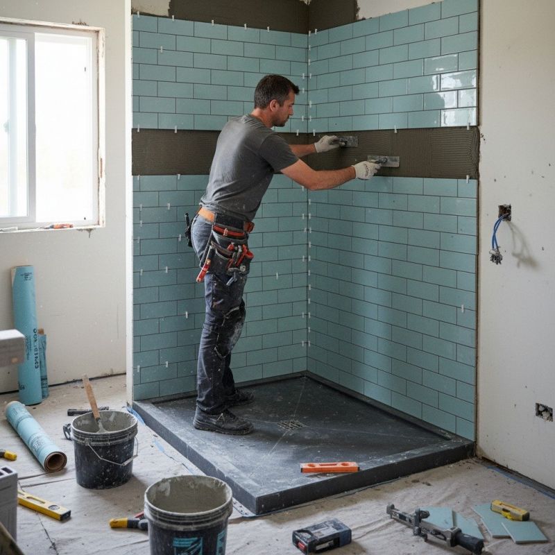 Tile Shower Renovation in Denver County, CO