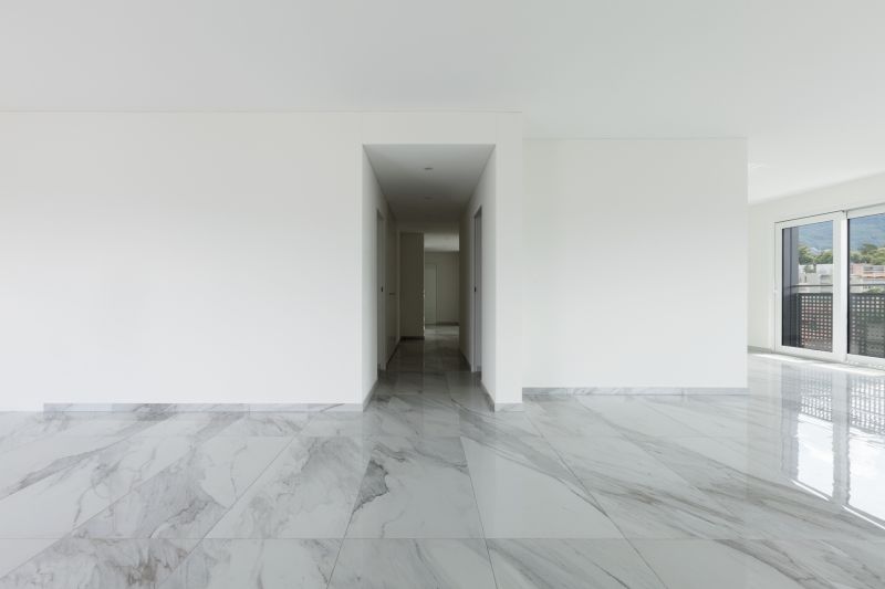 White Marble Tile Installation in Kansas City, KS